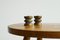 Brutalist Candleholders in Patinated Bronze, 1960s, Set of 2, Image 4