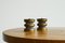 Brutalist Candleholders in Patinated Bronze, 1960s, Set of 2, Image 7