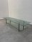 Vintage Glass TV Console, Image 1