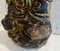 Massivholz Buddha mit goldener Patina, 20. Jh. 8