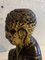 Massivholz Buddha mit goldener Patina, 20. Jh. 3