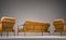 Mid-Century Lounge Chairs and 3-Seater Sofa by Walter Knoll Antimott, 1960s, Set of 3 15