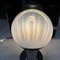 Vintage Italian Table Lamp with Murano Glass Globe and Cast Iron Base, 1970s 3