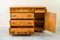 Italienische Art Deco Kommode aus Nussholz & Birkenwurzelholz, 1930er 4