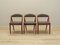 Dänische Teak Stühle, 1970er, 3er Set 2