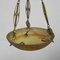 Glaspaste Lampe von G. Ve Croismare Muller für Muller Frères, 1920er 8