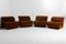 Modulares Sofa Set aus Rostbraunem Stoff von Doimo, 1970er, 4er Set 5