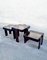 Mid-Century Satztische von Gianfranco Frattini für Meblo, Italien, 1970er, 3er Set 7