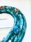 Vintage Art Ceramics Ocean Oval Wall Mirror by Supercasa, 1960s 7