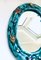Vintage Art Ceramics Ocean Oval Wall Mirror by Supercasa, 1960s 5