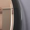 Modernist Oval Smoked Glass Mirror from Veca, Italy, 1970s, Image 11