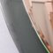 Modernist Oval Smoked Glass Mirror from Veca, Italy, 1970s, Image 9
