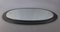 Modernist Oval Smoked Glass Mirror from Veca, Italy, 1970s, Image 3