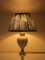 Vintage Amphora Table Lamp with New Pleated William Morris Shade by Flora Gouda, 1950s 10