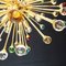 Sputnik Kronleuchter im Art Deco Stil aus Murano Glas, Venedig, Italien, 1981 6