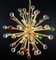 Sputnik Kronleuchter im Art Deco Stil aus Murano Glas, Venedig, Italien, 1981 13