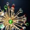 Art Deco Style Sputnik Chandelier in Murano Glass, Venice, Italy, 1981 12