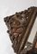 Antique French Patinated Brass Bevelled Mirror 3