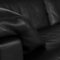 DS-17 3-Sitzer Sofa aus schwarzem Leder von de Sede 3