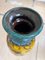 Yellow Fat Lava Floor Vase from Carstens Keramik, 1970s, Image 8