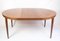 Table de Salle à Manger Ronde en Teck avec Rallonges par Severin Hansen, 1960s 8