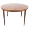 Table de Salle à Manger Ronde en Teck avec Rallonges par Severin Hansen, 1960s 1