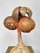 Vintage Tischlampe aus Kokospalmen, 1980er 1