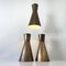 Mid-Century Modern Large Diabolo Pendant Lights, 1950s, Set of 3 5