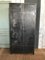 French Grey Metal Wardrobe, 1930s 1