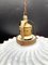 Antique Pull Lamp with Porcelain Weight and Red Glass Rim by Murano for Made Murano Glass, 1890s, Image 10