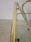 Morex Glass and Gold Metal Trolley, 1980s 11