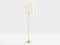 Moderne Stehlampe aus Messing von Jacques Adnet, 1950er 11