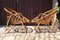 Set of Rattan Armchairs by Audoux-Minet, 1950 6