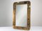Patinated Gilt Brass Mirror, 1960s 3