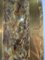 Patinated Gilt Brass Mirror, 1960s 6