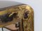 Patinated Gilt Brass Mirror, 1960s 5