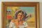 E. Blomberg, Mexican Lady, 1950, Large Oil on Canvas 2