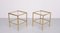 Brass Side Tables attributed to Maison Baguès, France, 1970s, Set of 2, Image 1