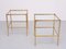 Brass Side Tables attributed to Maison Baguès, France, 1970s, Set of 2, Image 3
