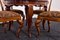 Art Deco Dining Table and Chairs by Lajos Kozma for Budapest Werkstatten, Hungary, 1920s, Set of 7, Image 8
