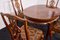 Art Deco Dining Table and Chairs by Lajos Kozma for Budapest Werkstatten, Hungary, 1920s, Set of 7, Image 33