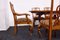 Art Deco Dining Table and Chairs by Lajos Kozma for Budapest Werkstatten, Hungary, 1920s, Set of 7, Image 22