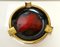 Space Age Enameled Brass Ashtray, 1970s-1980s, Image 2