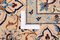 Middle Eastern Nain Rug in Floral Pattern, Image 3