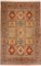 Middle Eastern Hand-Knotted Kashmir Rug in Silk 1