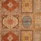 Middle Eastern Hand-Knotted Kashmir Rug in Silk 3