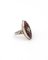 Antiker französischer Ring mit roter Emaille 3