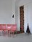 Afrikanischer karierter Mid-Century Textil Wandbehang 9
