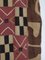 Afrikanischer karierter Mid-Century Textil Wandbehang 6
