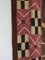 Afrikanischer karierter Mid-Century Textil Wandbehang 5